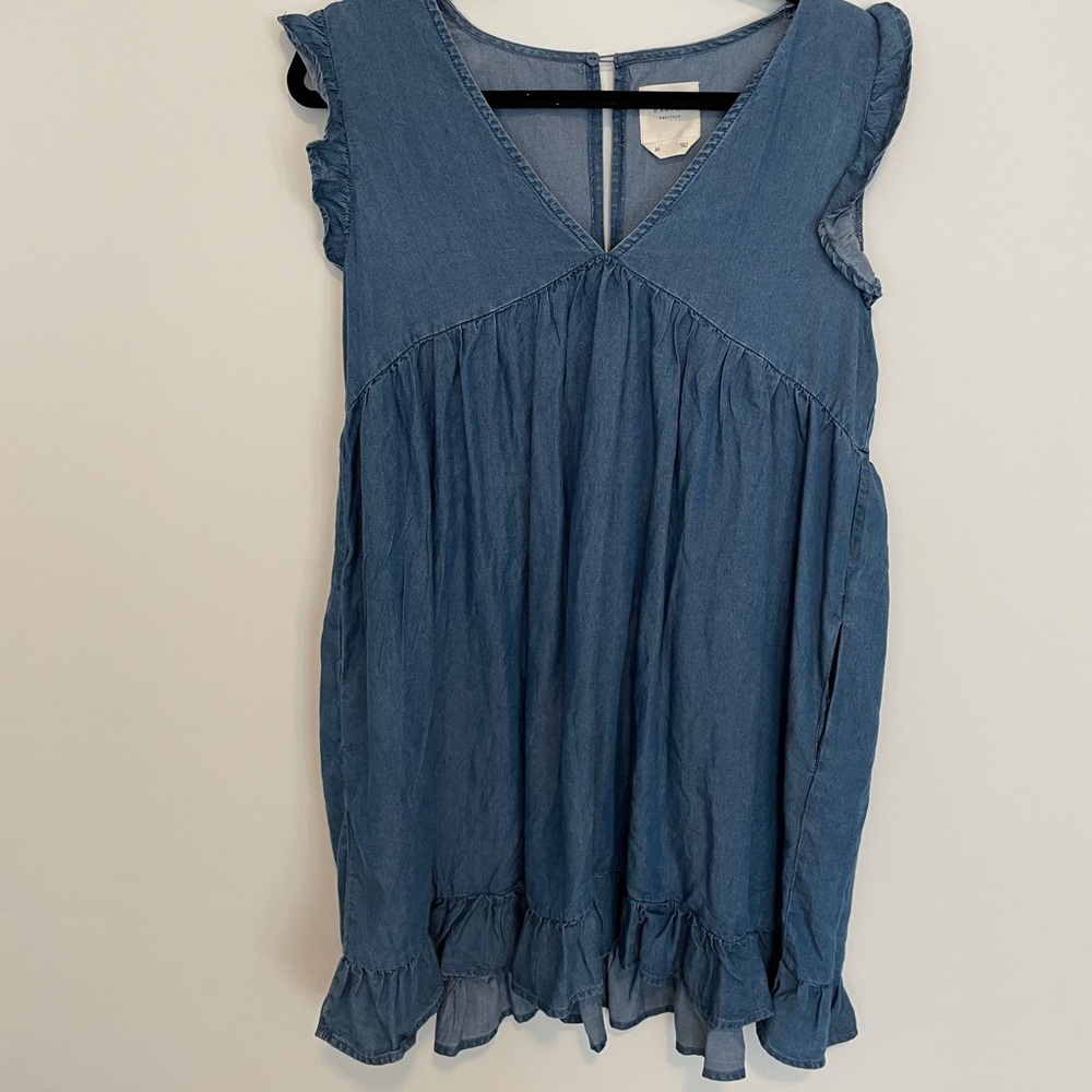 Soft Denim Babydoll dress